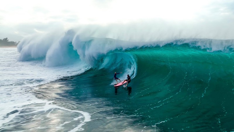 Jamie O´Brien y su peor wipeout en Pipeline