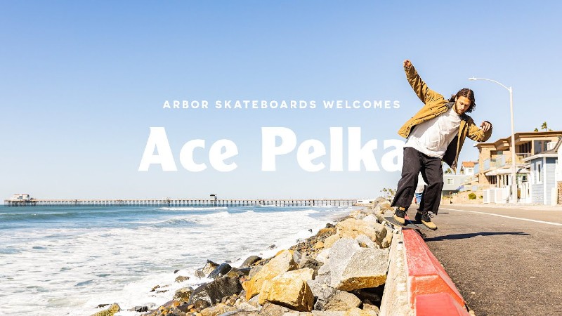 Ace Pelka se suma al team Arbor Skateboards