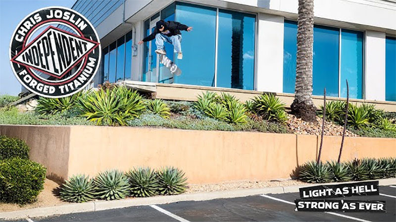 Aurelien Giraud's Indy Part con Independent Trucks