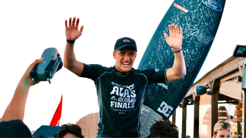 La impactante actualidad de la joya del surf argentino, Thiago Passeri