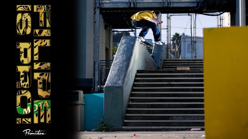 Así es la primera video part de Filipe Mota como Pro para Primitive 