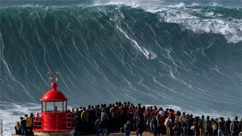 Alerta Verde emitida para el TUDOR Nazaré Big Wave Challenge
