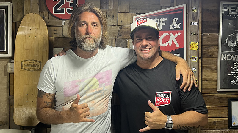 Live streaming: Sebastían Domenech en Surf & Rock Radio