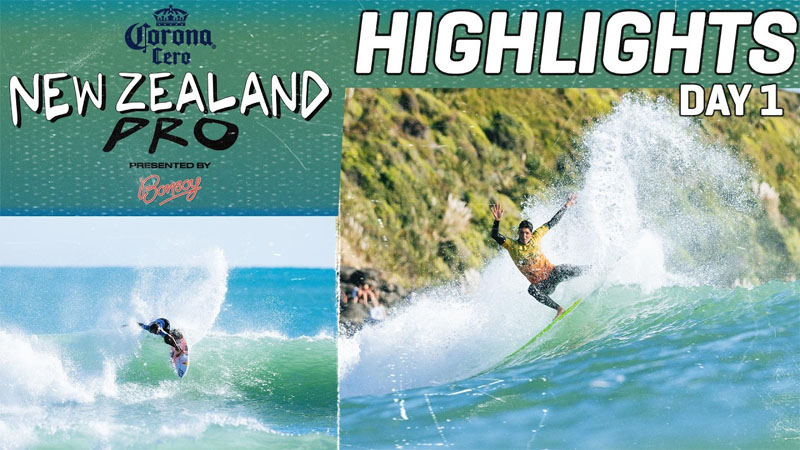 Highlights Día 1: Corona Cero New Zealand Pro 