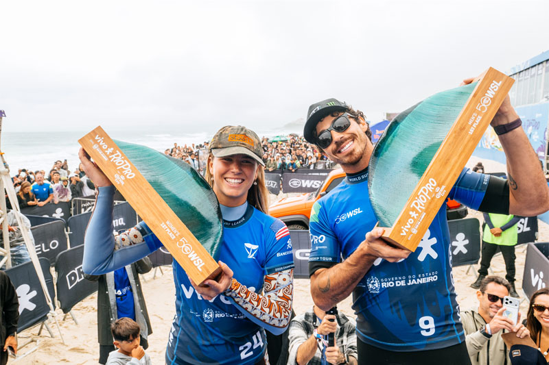 Sawyer Lindblad y Yago Dora ganaron el VIVO Rio Pro 2026 presentado por Corona Cero