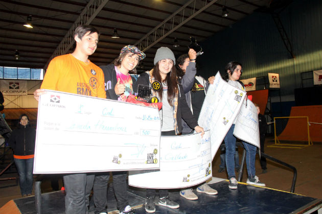 Ganadora Camila Harambour Austral BMX Contest 7